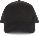 Casquette 6 panneaux en coton bio