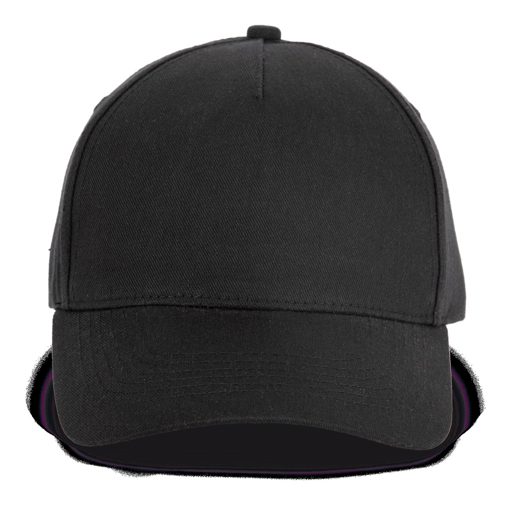Casquette en coton et polyester recyclés K-loop tracking - 5 panneaux