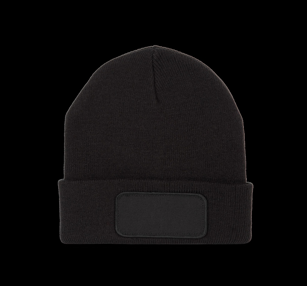 Bonnet avec patch