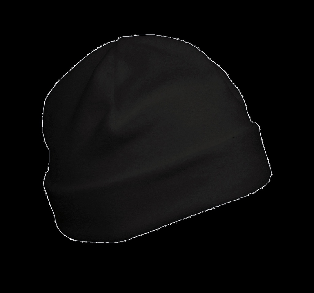 Bonnet recyclé micropolaire avec revers