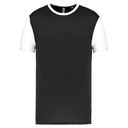 Maillot multisport manches courtes bicolore unisexe