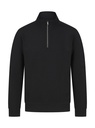 Sweat-shirt col zippé unisexe