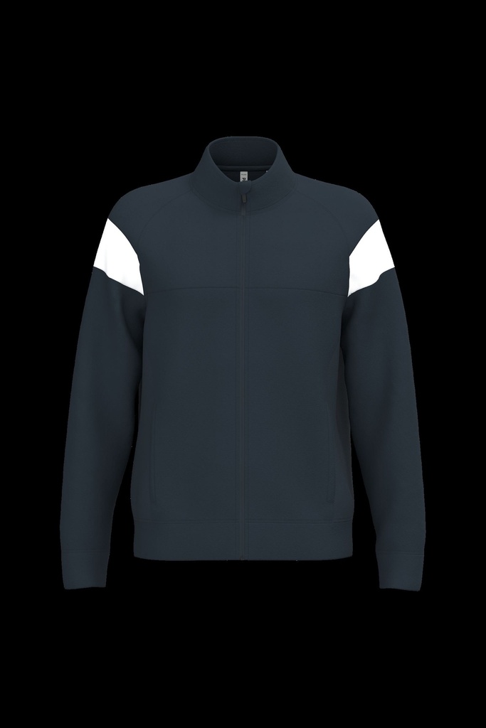 Veste de survêtement zippée unisexe