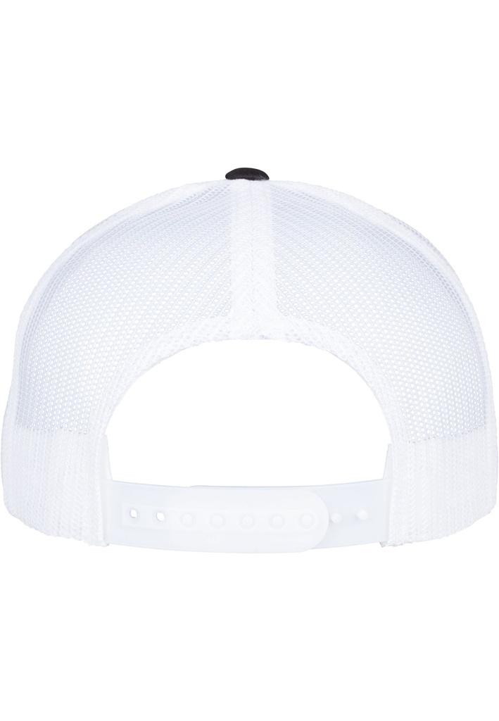 Casquette trucker retro bicolore