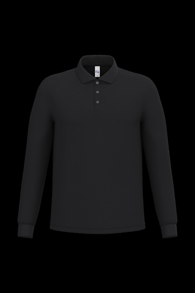 Polo piqué LSL homme
