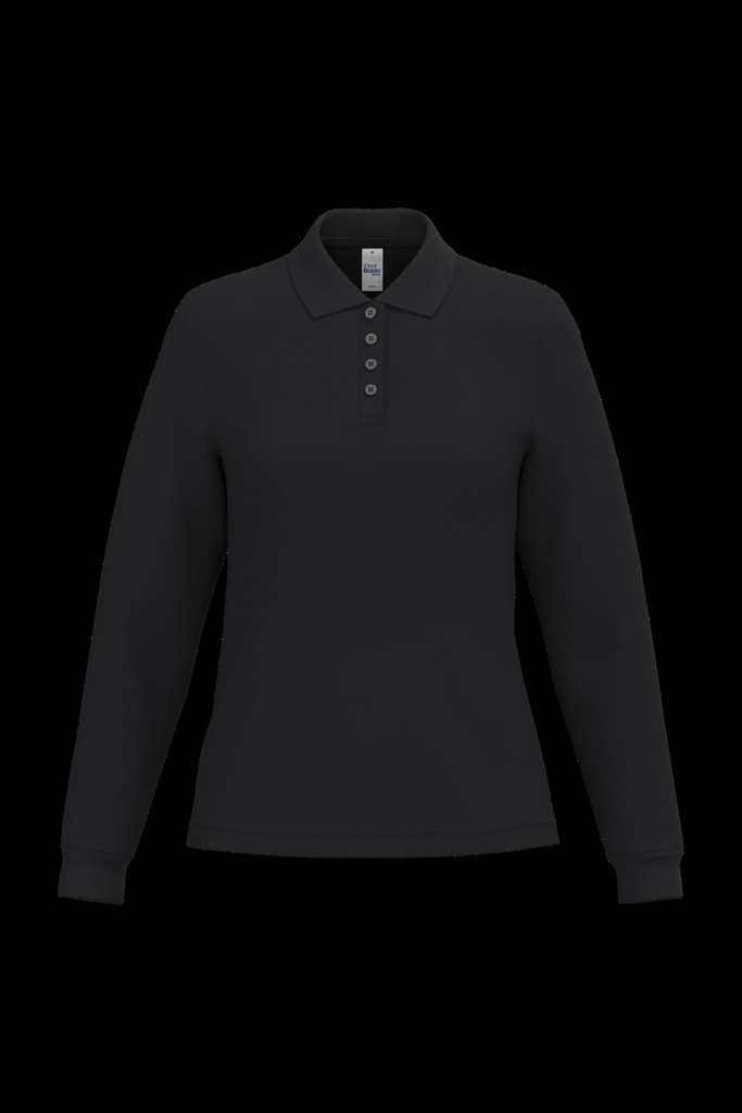 Polo piqué LSL femme