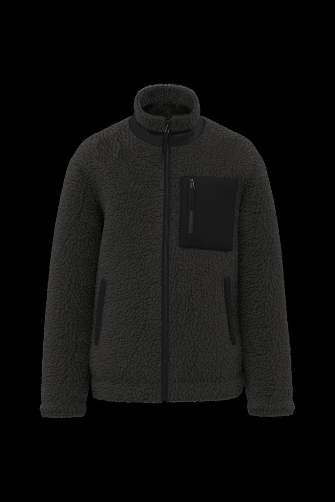 Veste écoresponsable en sherpa unisexe