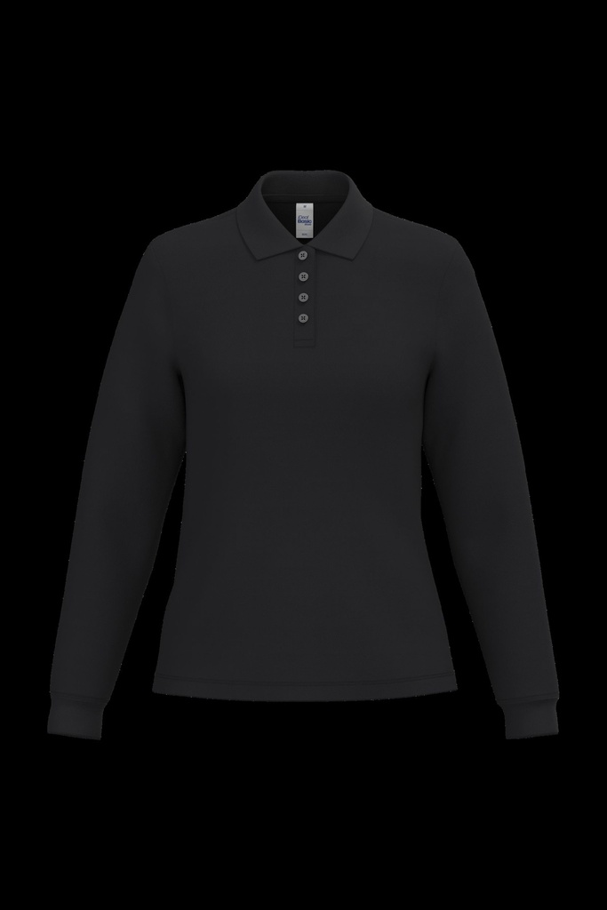 Polo piqué LSL femme