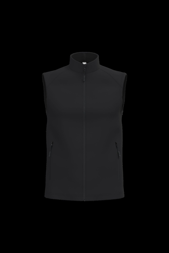 Bodywarmer softshell 2 couches unisexe