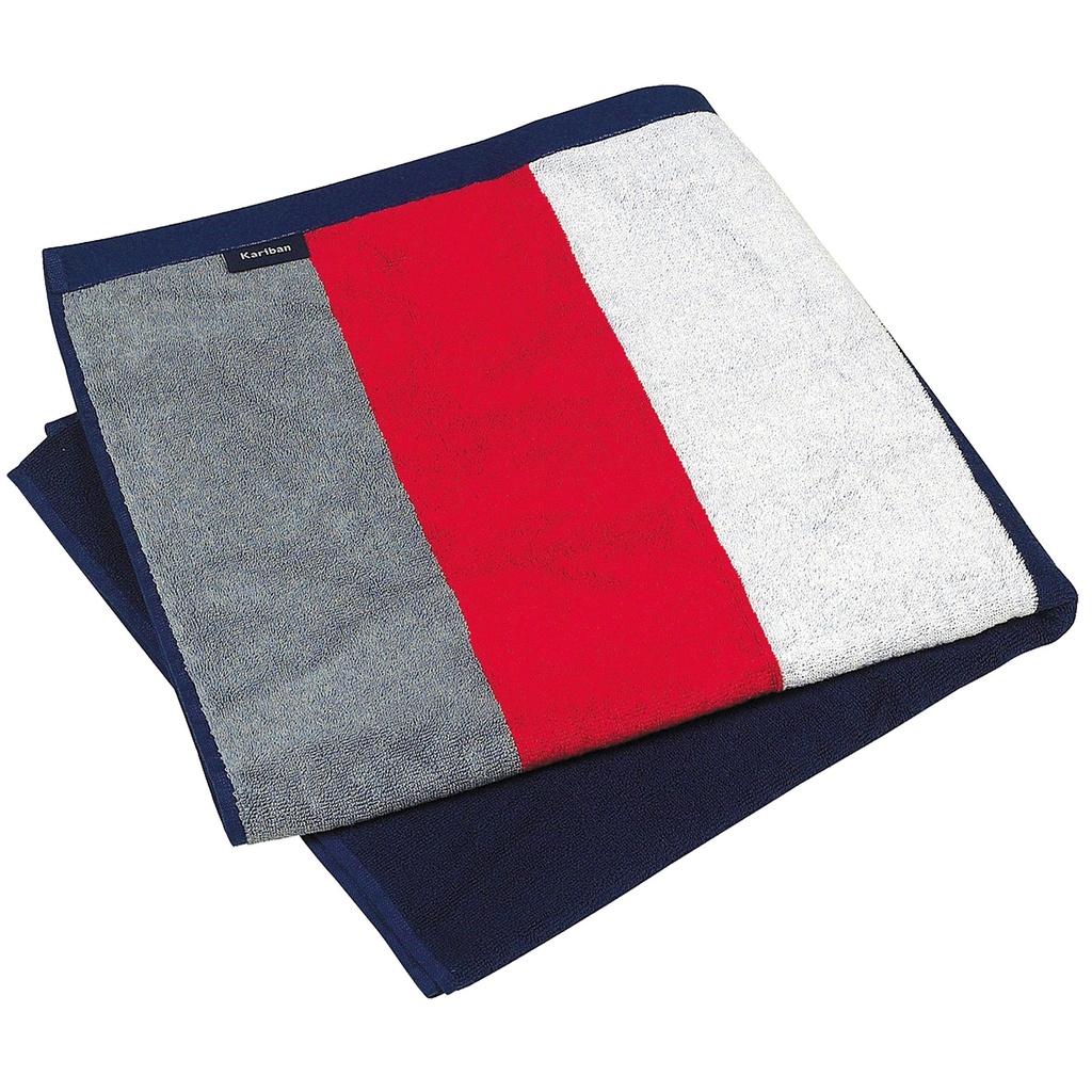 Drap de plage rayé