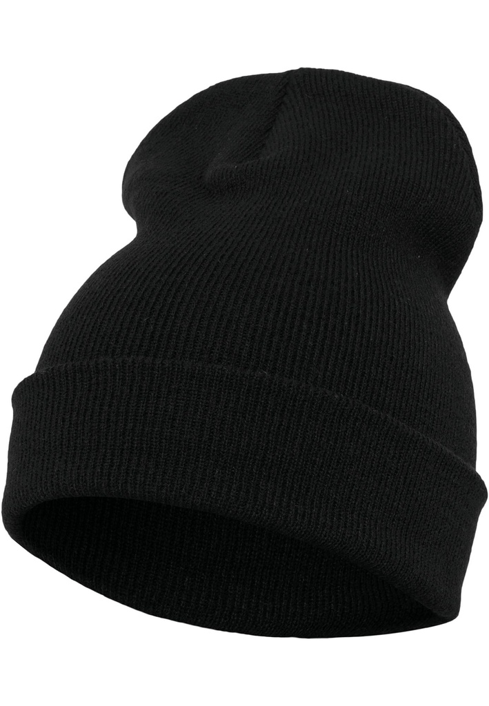 Bonnet long en maille épaisse