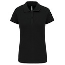Polo piqué manches courtes femme