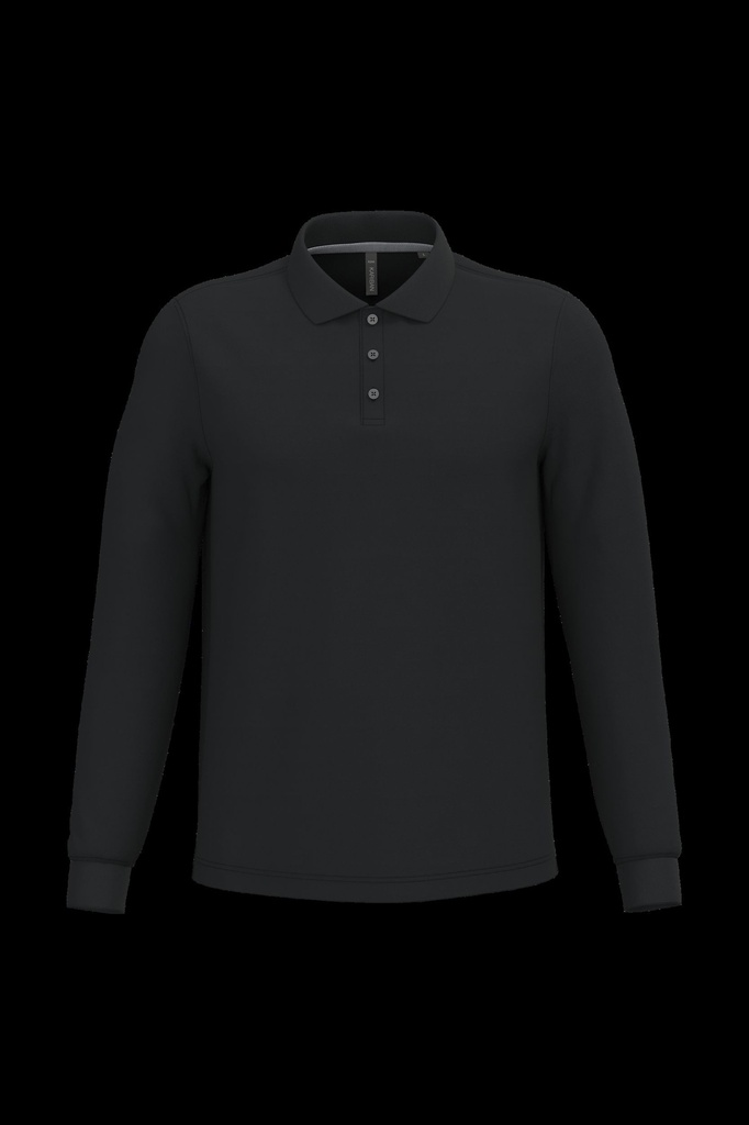 Polo manches longues homme