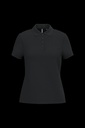 Polo piqué manches courtes femme