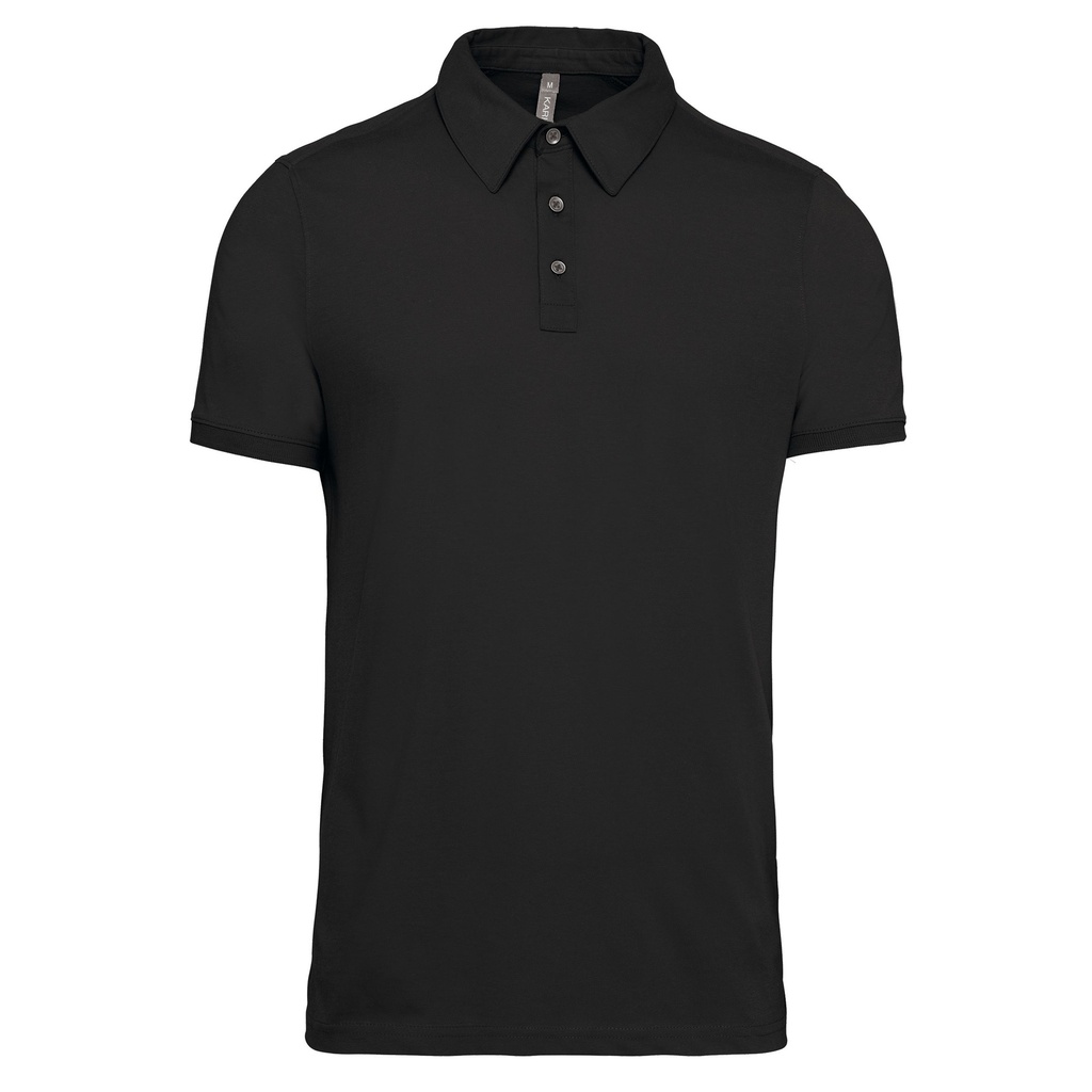 Polo jersey manches courtes homme
