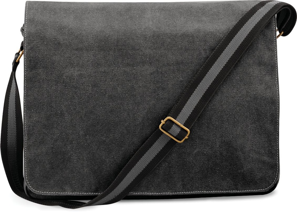 Sac courrier vintage en toile