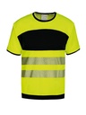 T-shirt Haute Visibilité avec poche poitrine noire