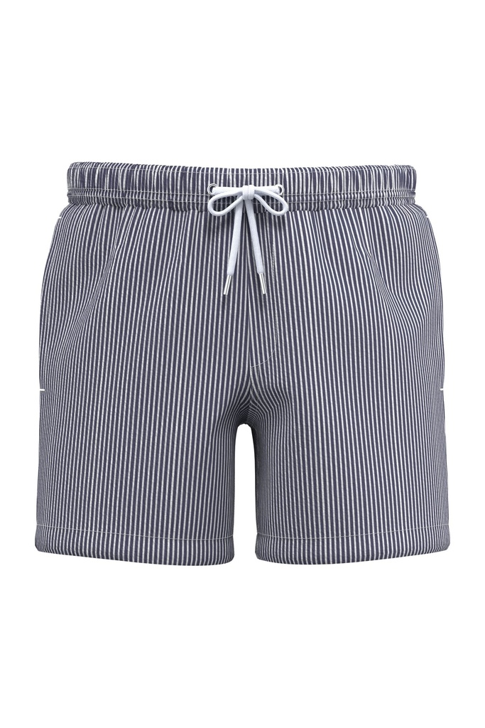 Short de bain écoresponsable rayé homme