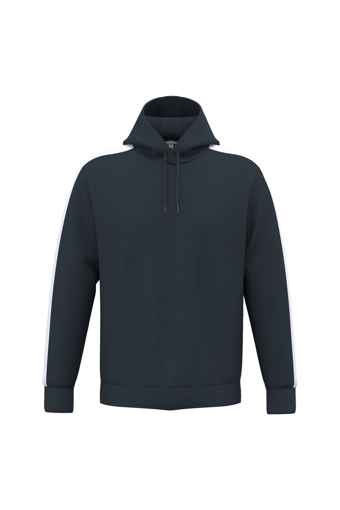 Sweat-shirt à capuche teamwear bicolore unisexe