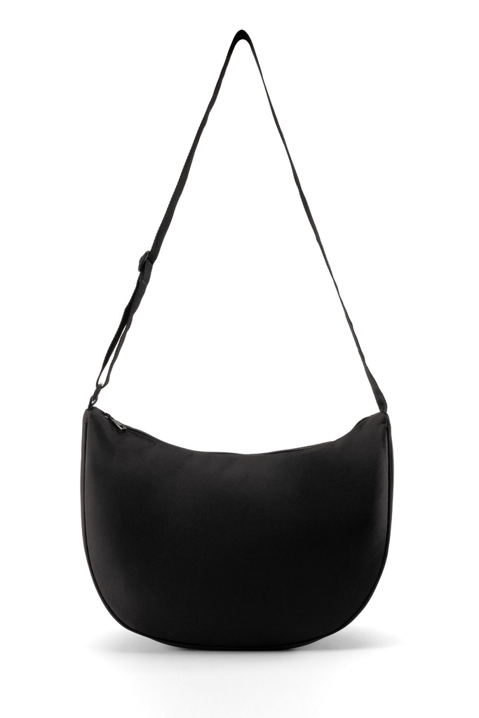 Sac bandoulière demi-lune écoresponsable