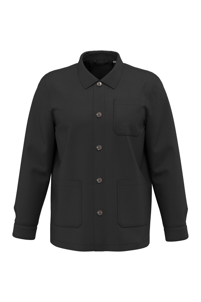 Veste worker écoresponsable délavée unisexe