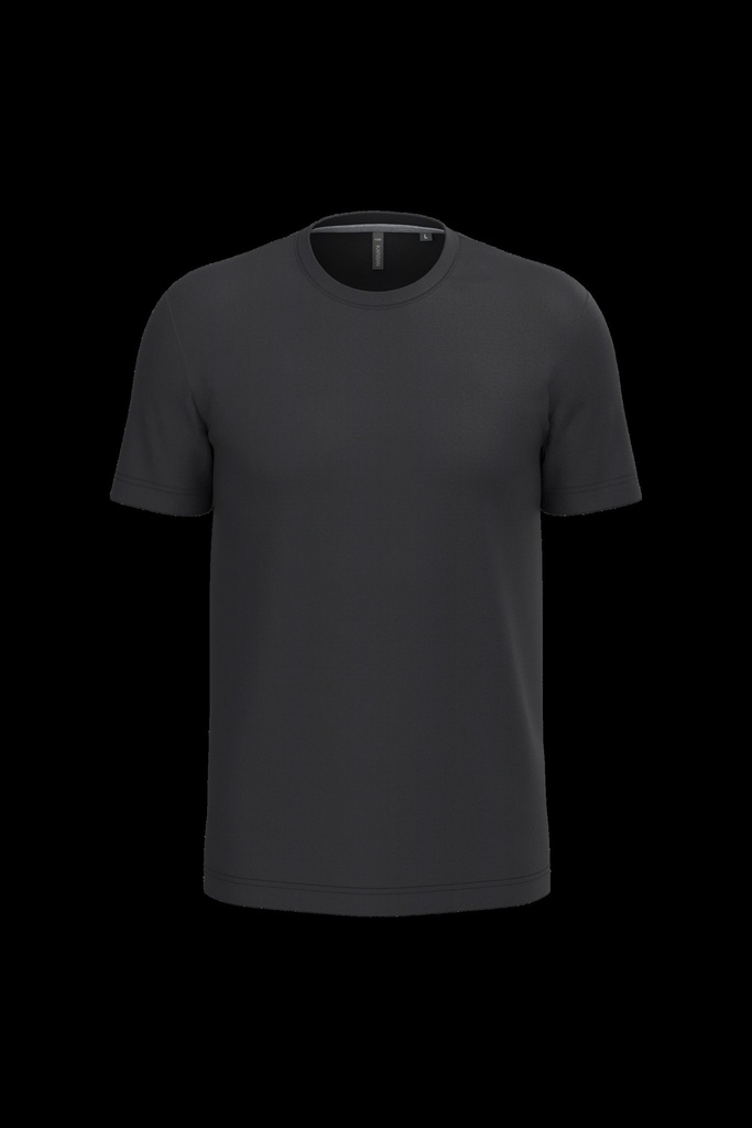 T-shirt col rond manches courtes homme