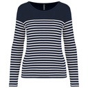 Marinière manches longues femme