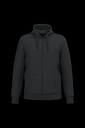 Sweat-shirt recyclé zippé à capuche unisexe
