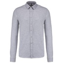 Chemise maille piquée manches longues