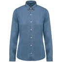 Chemise denim femme