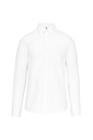 Chemise Oxford lavée manches longues