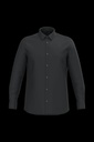 Chemise popeline polycoton sans poche entretien facile homme