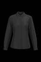 Chemise popeline polycoton sans poche entretien facile femme