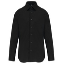 Chemise coton / élasthanne manches longues homme