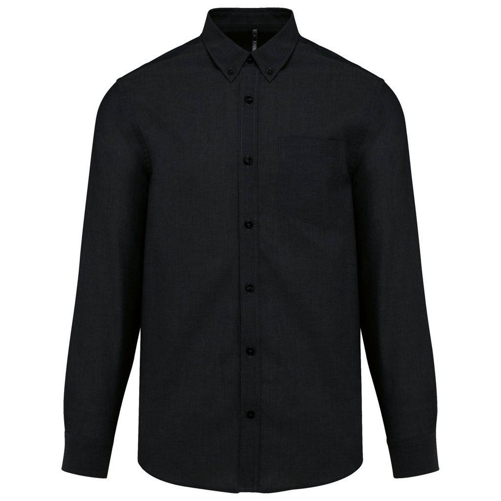 Chemise Oxford manches longues