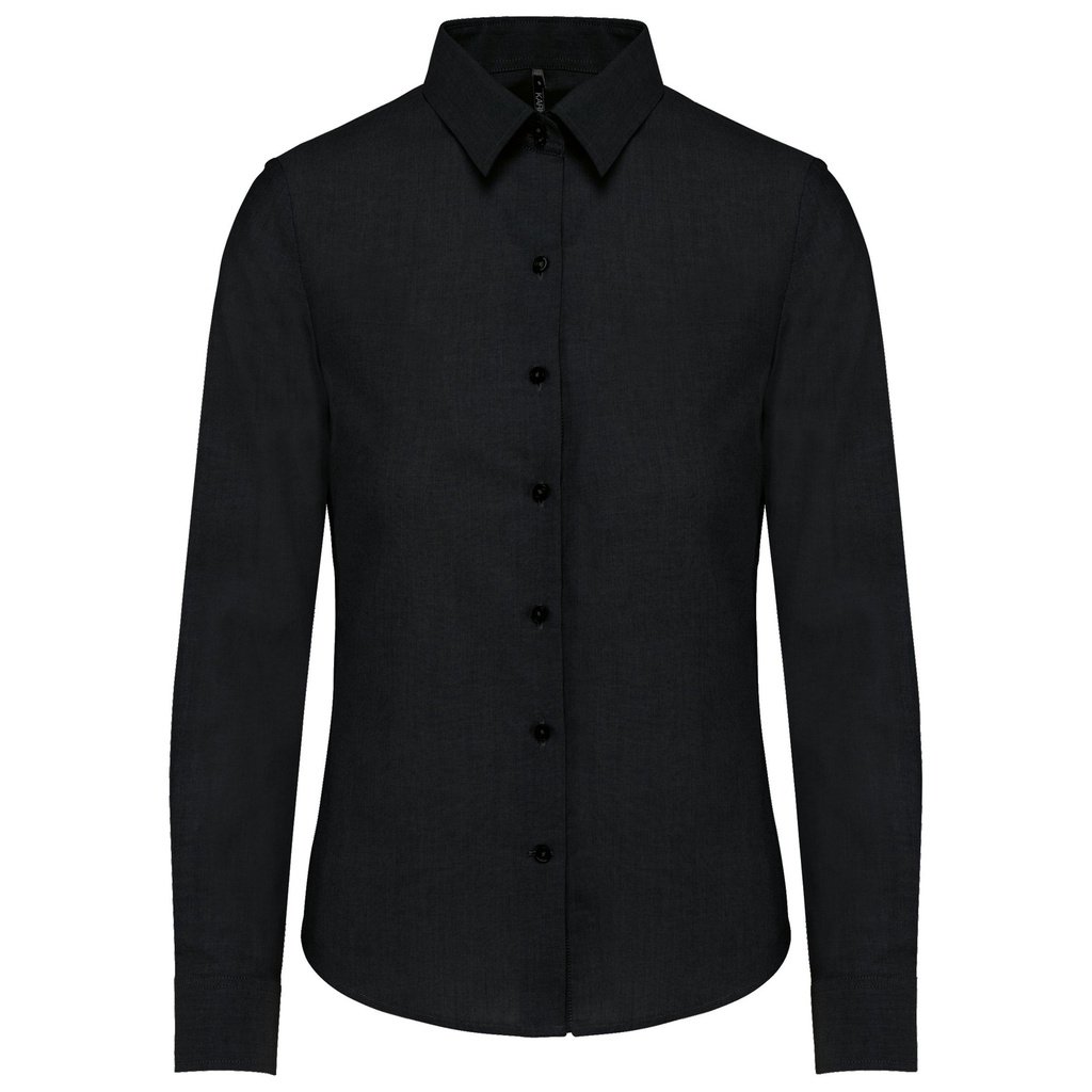 Chemise Oxford manches longues femme