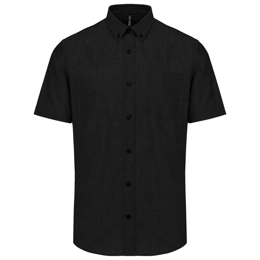 Chemise Oxford manches courtes