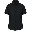 Chemise Oxford manches courtes femme