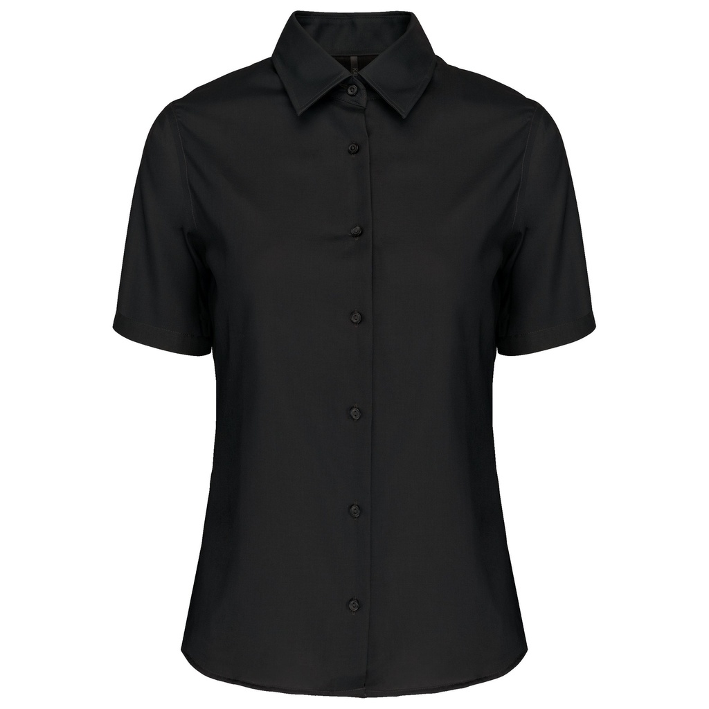 Chemise manches courtes sans repassage femme