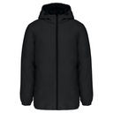 Parka à capuche recyclée unisexe