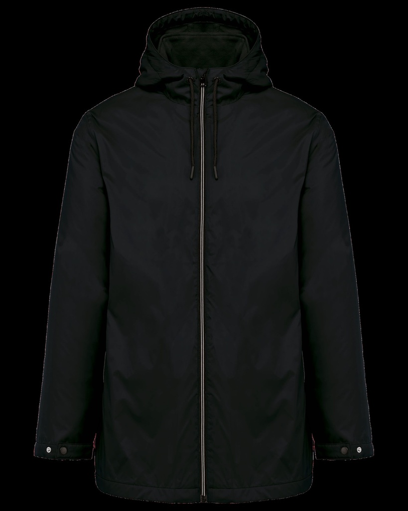 Veste à capuche avec doublure en micropolaire unisexe