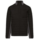 Veste bi-matière homme
