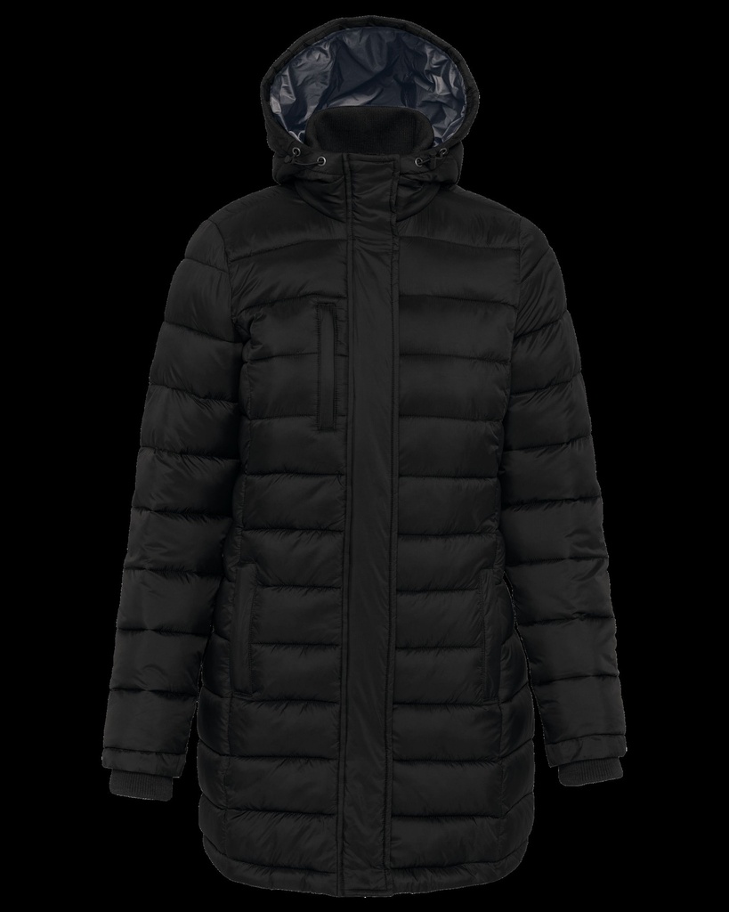 Parka doudoune légère à capuche femme
