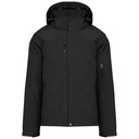 Parka softshell doublée capuche homme