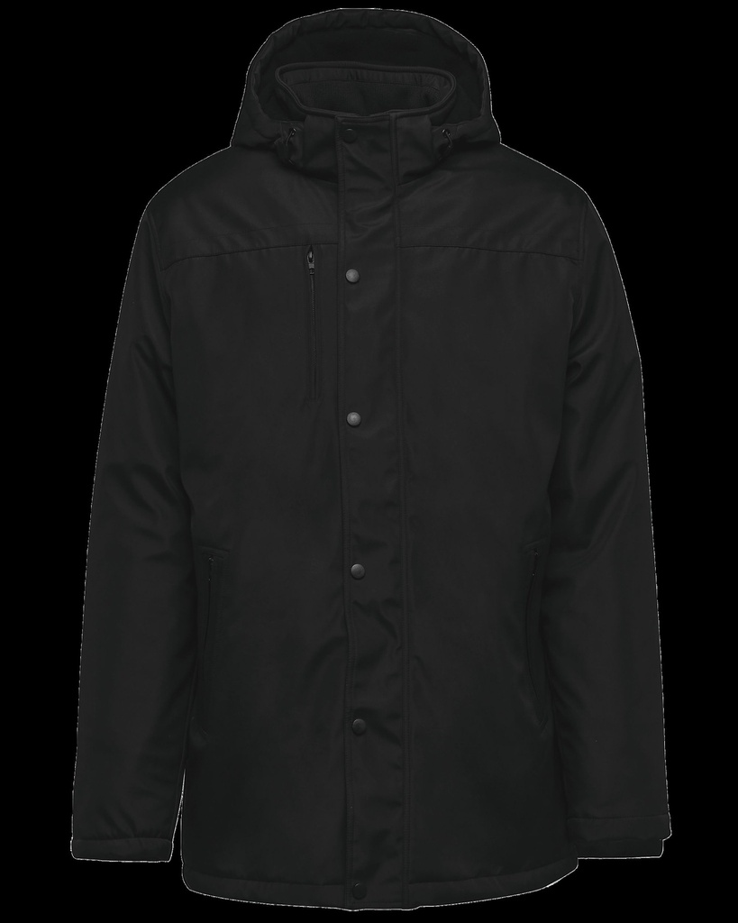 Parka avec capuche amovible homme
