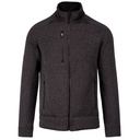 Veste zippée chinée homme