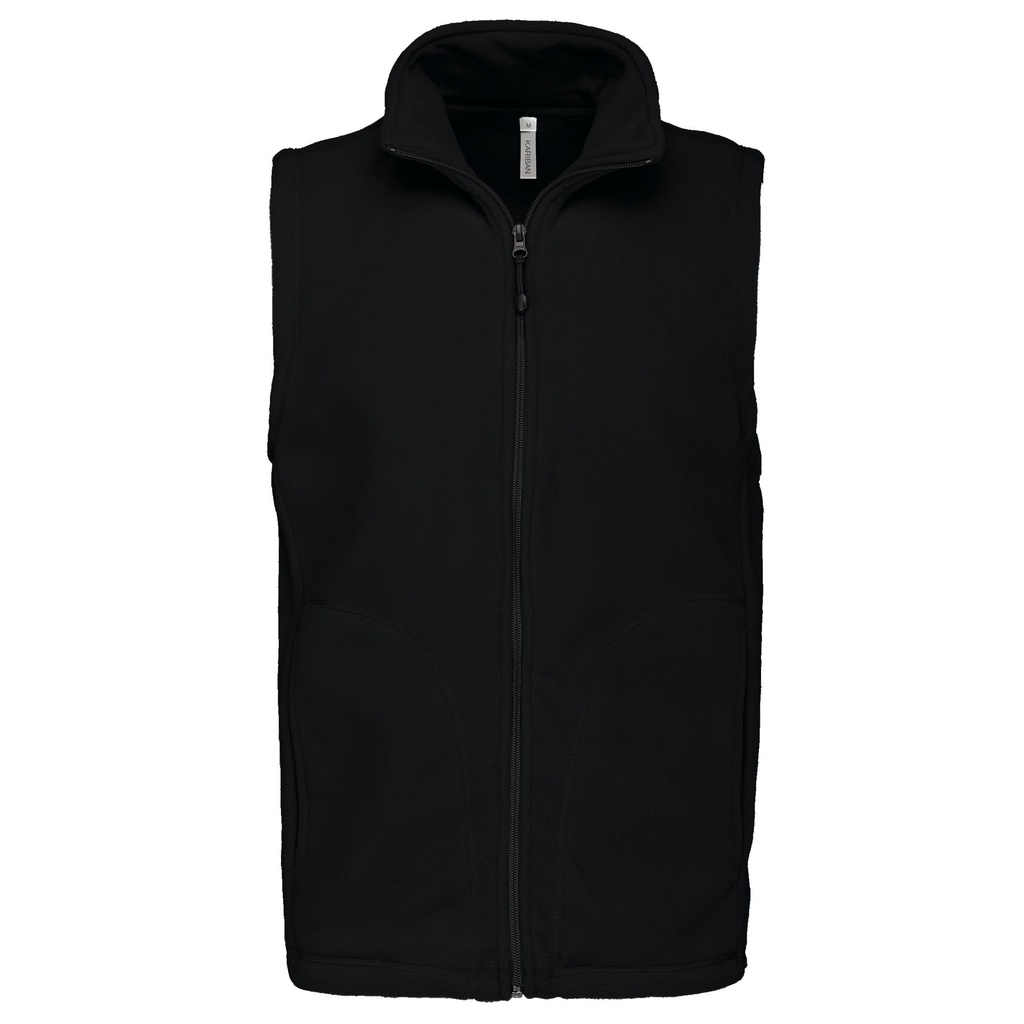 Bodywarmer micropolaire homme