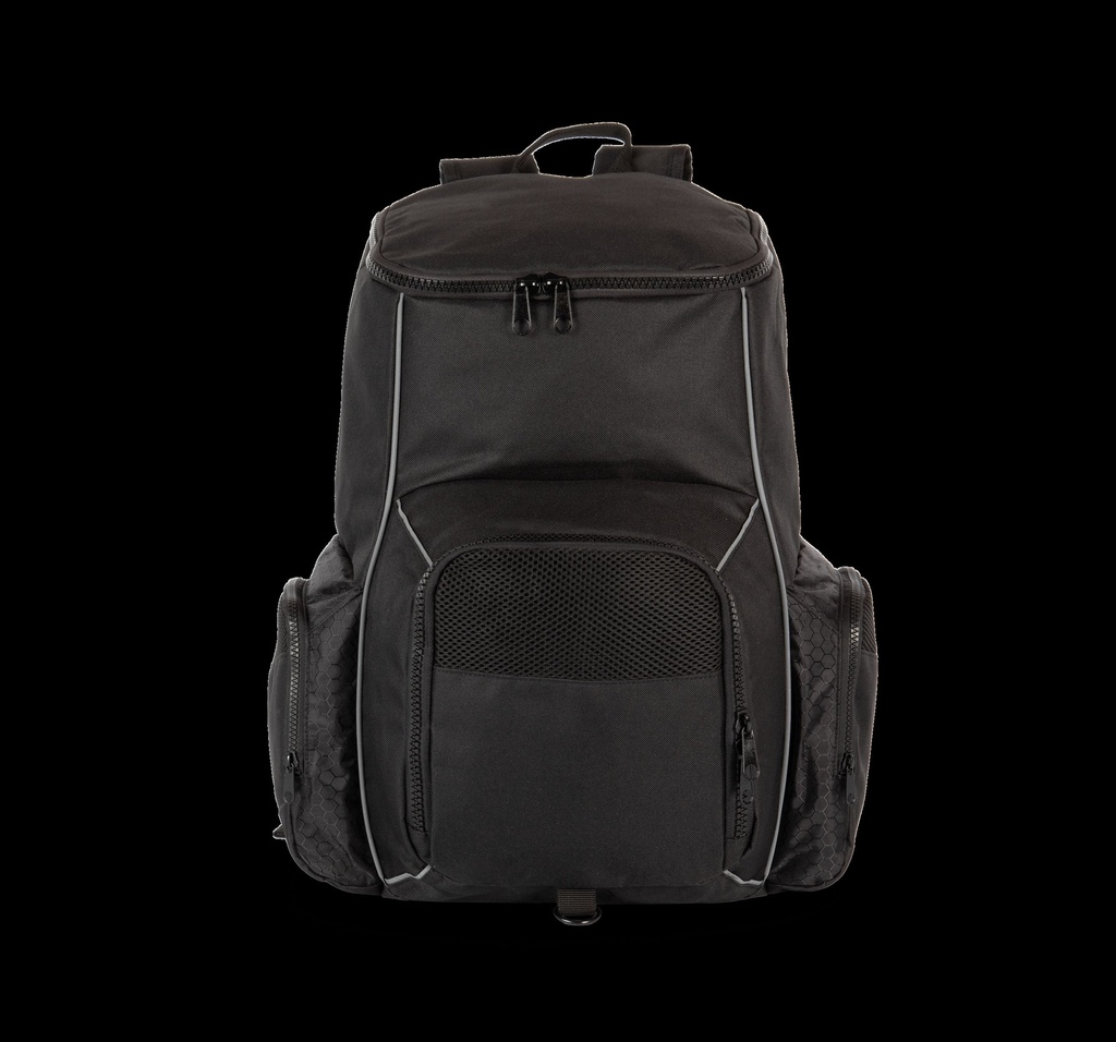 Sac à dos de sport recyclé avec porte-objets