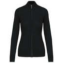 Cardigan zippé femme
