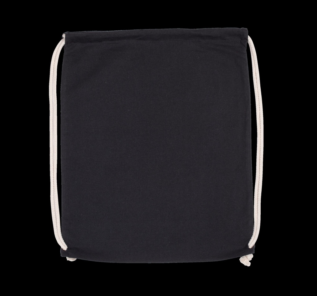 Sac à dos en coton bio avec cordelettes